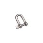 Attache-D-courte-4mm-acier-inoxydable-A4-AISI-316-750-daN