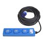 CEE-3-weg-Schuko-verdeeldoos-20m-kabel