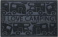 Campking-Paillasson-I-Love-Camping-Noir