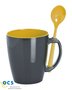 Gimex-Greyline-Yellow-Cup-avec-cuillère
